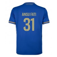 Moški Nogometni dresi AS Monaco Ansu Fati #31 Gostujoči 2025-26 Kratek Rokav